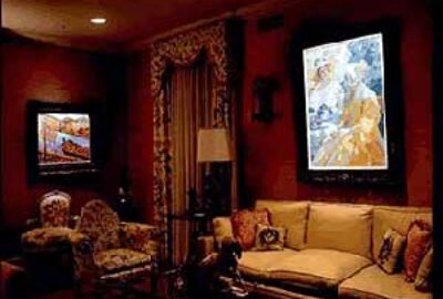 Other than picture lights, what other light fixtures can you use to light fine art?