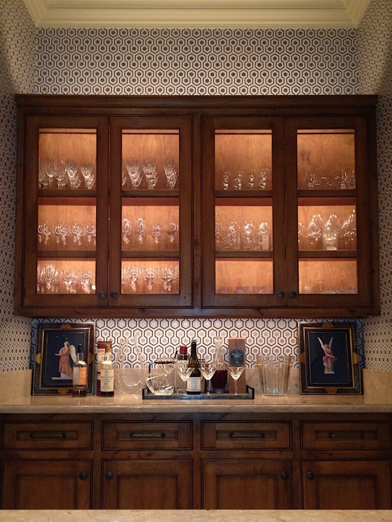 Custom Bookcase Lighting
