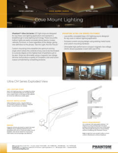 Ultra Cove Mount Lighting
